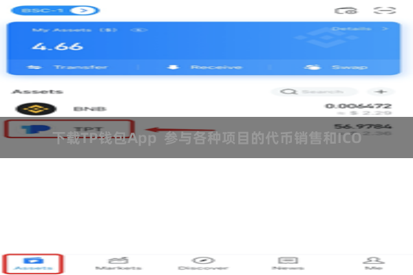 下载TP钱包App  参与各种项目的代币销售和ICO